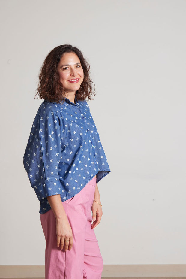 blusa mur mariposas