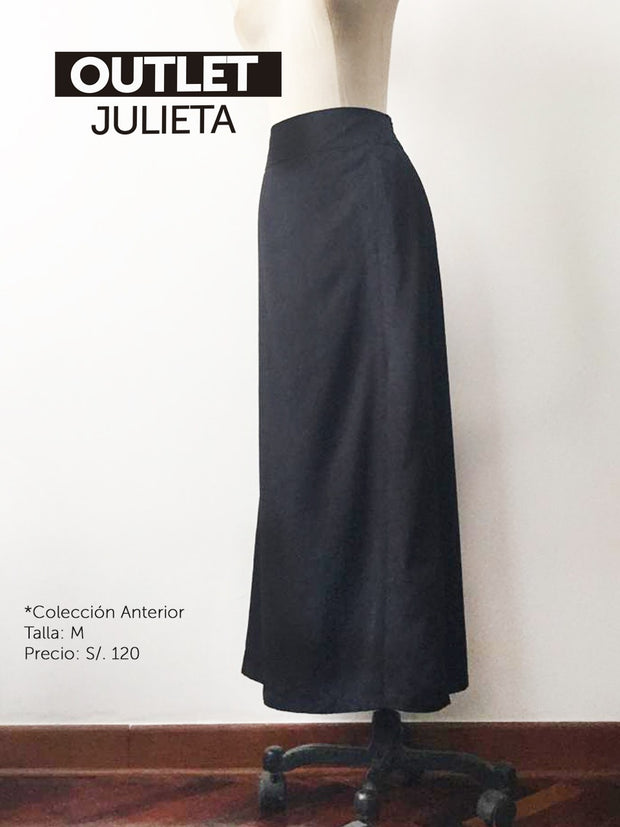 FALDA LARGA NEGRA