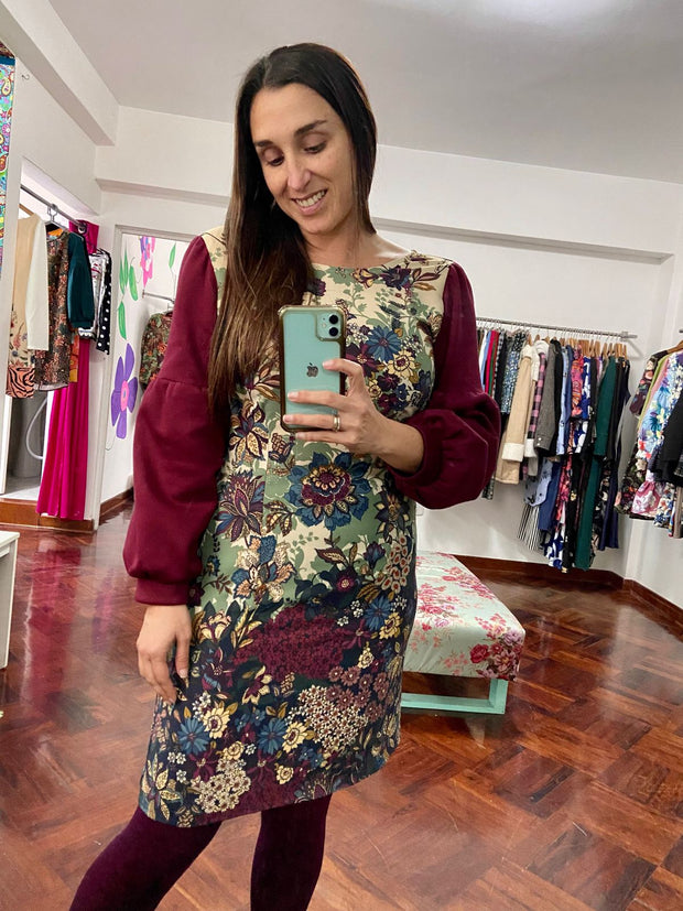 Vestido bombacho floral