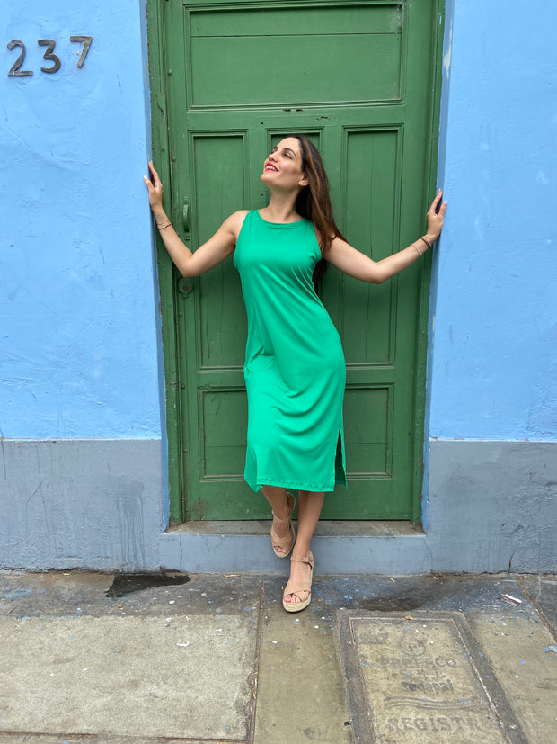 Vestido Olímpico Verde