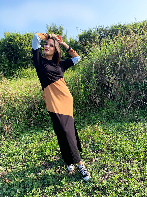 Maxi T-Shirt Tricolor