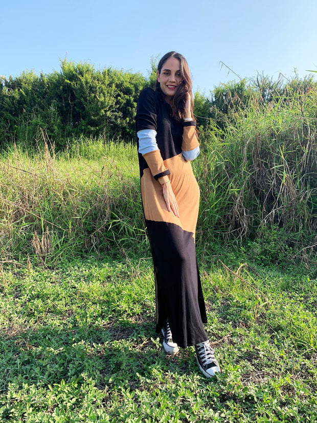 Maxi T-Shirt Tricolor