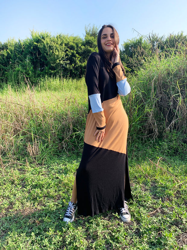 Maxi T-Shirt Tricolor