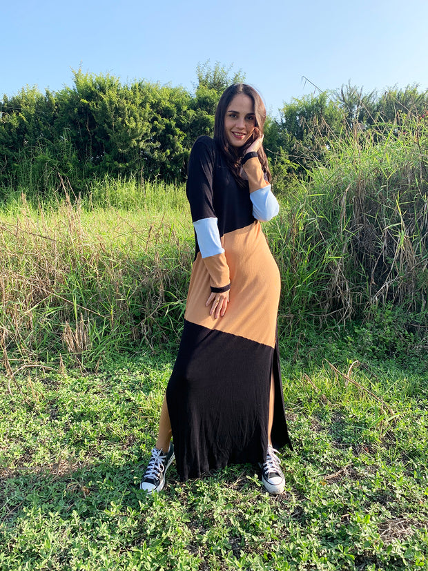Maxi T-Shirt Tricolor