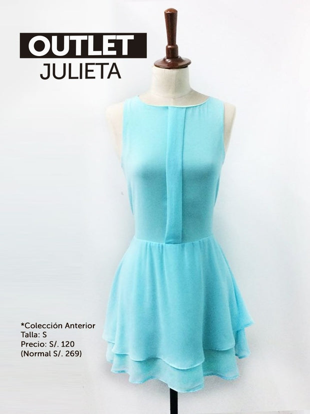 Vestido Dancing Celeste Stock