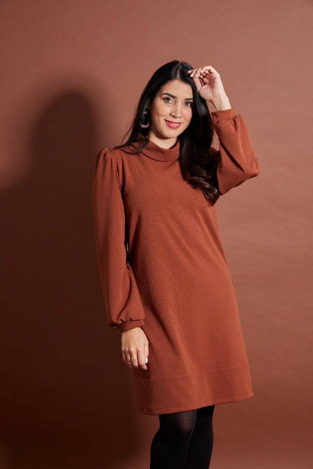 Vestido Pretina Marrón