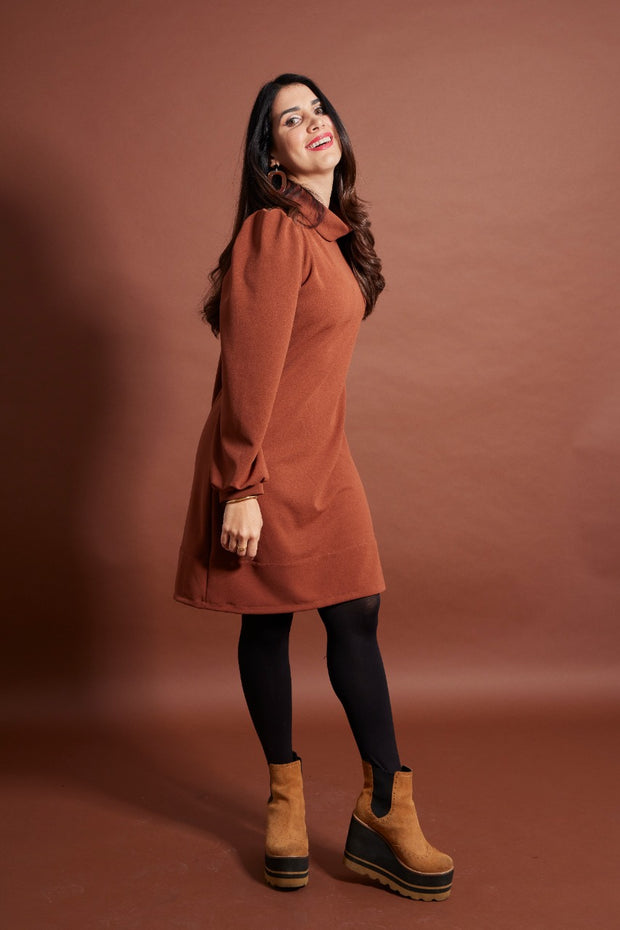 Vestido Pretina Marrón
