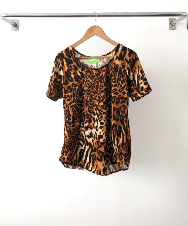Top Relax Animal Print