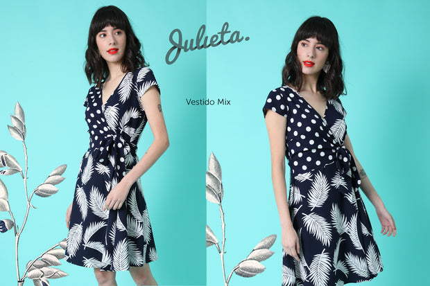 Vestido Mix Julieta Shop