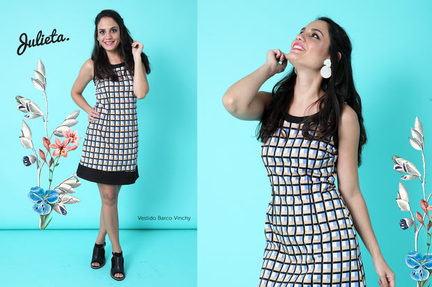 Vestido Barco Vichy